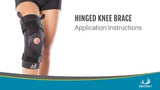 HINGED KNEE SKIN™ Open Patella Kniebandage