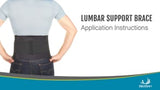 LUMBAR SUPPORT BRACE Rückenbandage