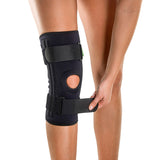 Kniebandage mit seitlichen Spiralfedern