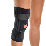 Kniebandage mit seitlichen Spiralfedern
