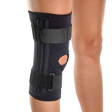 Kniebandage mit seitlichen Spiralfedern