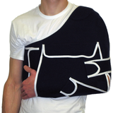 Orthopädische Schulterweste (Schultergilet) 0°, schwarz