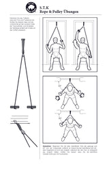 Set per la terapia della spalla con corda e puleggia